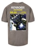 F4NT4STIC Oversize T-Shirt Atari Games Logo Retro Gaming in Asphalt