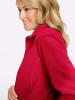 Sieh an! Fleece-Jacke in rot