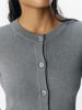 Object Strickjacke in Medium Grey Melange
