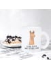 Mr. & Mrs. Panda Tasse Lamakopf Genervt mit Spruch in Transparent