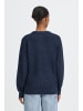 Oxmo Strickpullover OXEDNA ONECK in Blau