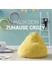 Lumaland Sitzsack Fluffy 120l gelb  gelb