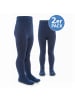 LaLoona Strumpfhose 2er Pack - Marine in blau