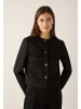 More & More stylishe Kurz-Jacke, Boxy-Shape in black