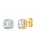 Rafaela Donata Ohrstecker aus Sterling Silber mit Zirkonia in gelbgold