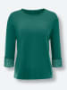 creation L Lyocell-Shirt in dunkelgrün