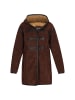 DreiMaster Vintage Coat in chocolate black