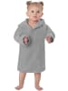 normani Kinder langarm Poncho (0-2 Jahre) Pichilemu in Grau