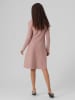 Vero Moda Strickkleid in Woodrose