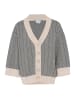 caneva Damen Sweater in SCHWARZ WOLLWEISS