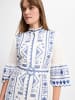 Ambiance Kleid in ecru - 0001