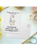 Mr. & Mrs. Panda Postkarte Business Analyst Leidenschaft mit Spruch in Weiß