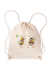 Mr. & Mrs. Panda Turnbeutel Hummeln Kleeblatt ohne Spruch in Creme