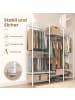 SONGMICS Kleiderschrank Dalten in Weiß - (B)174 x (H)178 x (T)40 cm