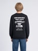 Petrol Industries Sweatshirt mit Grafik-Print steelhill in Schwarz