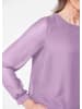 GOLDNER Schlupfbluse Schlupfbluse in flieder