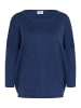 SAINT TROPEZ Strickpullover A2561, Casual fit in Pageant Blue Melange
