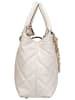 Guess Handtasche Libby 2 Comp Satchel in Off White
