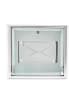 relaxdays Briefkasten in Silber/Grau - (B)35,5 x (H)30,5 x (T)14 cm