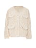 VIRITA Women Strickjacke in Beige Mehrfarbig