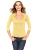 Heine 3/4-Arm-Shirt in gelb