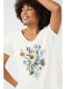 Cream T-shirt CRElvire Regular fit in White Field Flowers