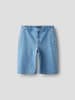 name it Shorts in Light Blue Denim