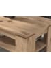Inn.Furn Couchtisch Eiche Nox 100 x 60 cm, Wohnzimmertisch mit Ablage