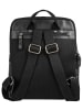 Sansibar Rucksack echt Leder in schwarz