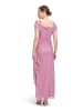 Vera Mont Abendkleid im Glitzer-Look in Rosé/Silver