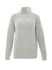 faina Damen Pullover in HELLGRAU MELANGE