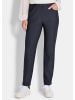 GOLDNER Kurzgröße:  Schmale 7/8-Stretchhose LOUISA in marine