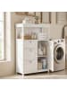 VASAGLE Badschrank in Weiß - (B)60 x (H)80 x (T)30 cm