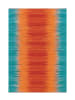 Arte Espina Kurzflor Teppich Sunset 807 in orange - blau - rechteckig