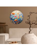 OnlyWow Rundes Wandbild Multicolor