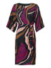 Mart Visser Milan Print Kleid Dark Berry
