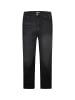 SikSilk Tapered Jeans in washed black