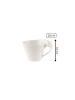 Villeroy & Boch 6er Set Cappuccinotasse NewWave Caffe in Weiß 250 ml in weiß