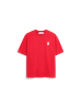 armedangels T-Shirt Iconic A Tarjaa in rot weiß