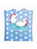 Mr. & Mrs. Panda Tragetasche Einhorn Sekt mit Spruch in Sky Blue