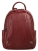 Samantha Look Rucksack echt Leder in rot