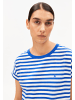 armedangels T-Shirt Idaara in blau weiß