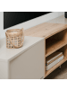 CALICOSY TV-Möbel MYR in Beige - (W) 175  x (H) 50  x (L) 37,5  cm