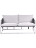Beliani Gartensofa PONTE in Grau - (W) 178 x (H) 88 x (L) 94 cm