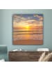 MuchoWow Leinwand bilder Sonnenuntergang Meer (BxH)