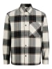Jack & Jones Overshirt in Cloud Dancer