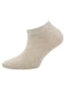 ewers 3er-Set Sneaker Socken Uni in fliegerblau-camel-beige mel.