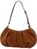 Mandarina Duck Schultertasche Velvet Plisse Crossover KKT03 in Caramel Cafe