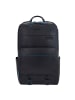 Piquadro B2 Revamp Rucksack RFID Schutz Leder 43 cm Laptopfach in blue