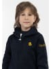 Schmuddelwedda Strickfleeceblouson + Tagesrucksack - Set in Marine Melange